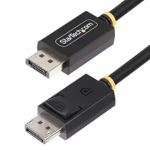 StarTech DisplayPort 2.1 Kabel Stecker/Stecker schwarz 2m StarTech DisplayPort 2.1 Kabel Stecker/Stecker schwarz 2m