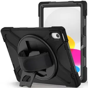 JLC Schwarze Wolverine mit Bildschirm Hülle für Apple iPad 2022 27,7 cm 10,9" Schwarz JLC Schwarze Wolverine mit Bildschirm Hülle für Apple iPad 2022 27,7 cm 10,9" Schwarz