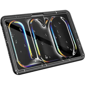 JLC IP68 Wasserdichte Tasche mit 360°-Komplettschutz für Apple iPad 2022 27,7 cm 10,9" Schwarz Transparent JLC IP68 Wasserdichte Tasche mit 360°-Komplettschutz für Apple iPad 2022 27,7 cm 10,9" Schwarz Transparent