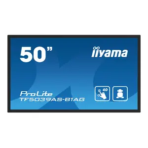 ProLite TF5039AS-B1AG 127cm (50") Multi-Touch Digital Signage 3840x2160 Pixel 5000:1 435cd/m² ProLite TF5039AS-B1AG 127cm (50") Multi-Touch Digital Signage 3840x2160 Pixel 5000:1 435cd/m²