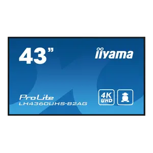 ProLite LH4360UHS-B2AG 109cm (43") Digital Signage 3840x2160 Pixel 4000:1 500cd/m² 6,5ms ProLite LH4360UHS-B2AG 109cm (43") Digital Signage 3840x2160 Pixel 4000:1 500cd/m² 6,5ms