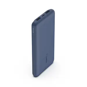 BoostCharge Powerbank 10000 mAh 18 Watt 3 Ausgabeanschlussstellen (24 pin USB-C, 2xUSB) Blau BoostCharge Powerbank 10000 mAh 18 Watt 3 Ausgabeanschlussstellen (24 pin USB-C, 2xUSB) Blau