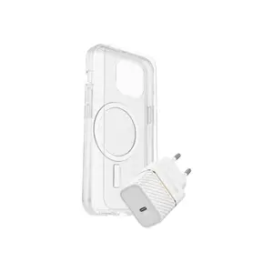 Symmetry Series Hülle mit Premium Glas-Displayschutz und Schnelllade-Wandladegerät USB-C 30 W für Apple iPhone 16 Pro kompatibel mit MagSafe klar Symmetry Series Hülle mit Premium Glas-Displayschutz und Schnelllade-Wandladegerät USB-C 30 W für Apple iPhone 16 Pro kompatibel mit MagSafe klar