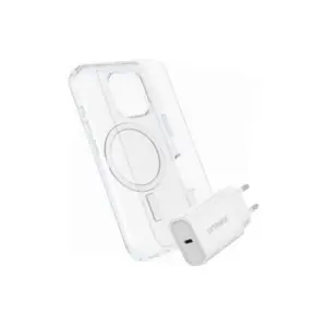 Symmetry Series Hülle mit Premium Glas-Displayschutz und Schnelllade-Wandladegerät USB-C 30 W für Apple iPhone 16 kompatibel mit MagSafe klar Symmetry Series Hülle mit Premium Glas-Displayschutz und Schnelllade-Wandladegerät USB-C 30 W für Apple iPhone 16 kompatibel mit MagSafe klar