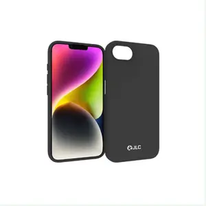 JLC Apple iPhone 16e Matte Silikon Hülle Schwarz JLC Apple iPhone 16e Matte Silikon Hülle Schwarz