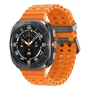 Galaxy Watch Ultra Titan 3,8cm (1,5") 47mm Marineband WLAN 4G LTE Titanweiß/Orange Galaxy Watch Ultra Titan 3,8cm (1,5") 47mm Marineband WLAN 4G LTE Titanweiß/Orange