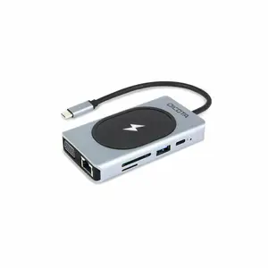 USB-C 10-in-1 Dockingstation Charging Hub 4K PD 100W Silber USB-C 10-in-1 Dockingstation Charging Hub 4K PD 100W Silber