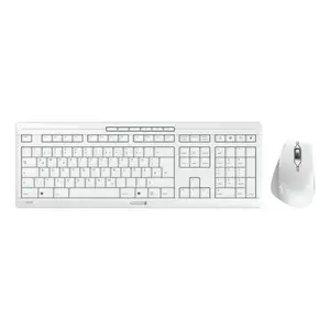 STREAM DESKTOP COMFORT Tastatur-und-Maus-Set Wireless Layout Deutsch Weiß STREAM DESKTOP COMFORT Tastatur-und-Maus-Set Wireless Layout Deutsch Weiß