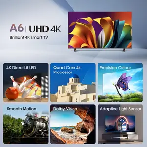 Smart-TV 58A6N 147 cm 58" 3840x2160 4K UHD 330cd/m² 8ms Schwarz Smart-TV 58A6N 147 cm 58" 3840x2160 4K UHD 330cd/m² 8ms Schwarz