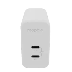 -Wall Adapter-USB-C-PD-DUAL-67W-GAN-White-EU (2xUSBC) -Wall Adapter-USB-C-PD-DUAL-67W-GAN-White-EU (2xUSBC)