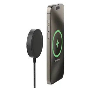 -Qi2 magnetic charger with kickstand-black -Qi2 magnetic charger with kickstand-black