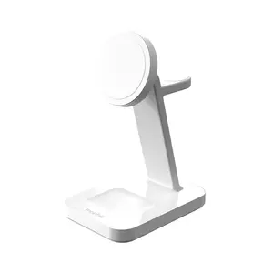 -Snap+3-in-1 Wireless Charge stand Qi2-White-EU -Snap+3-in-1 Wireless Charge stand Qi2-White-EU