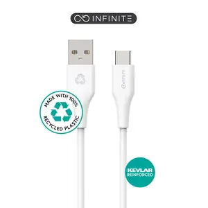 INFINITE Super Soft USB-C to USB-A Cable 1m INFINITE Super Soft USB-C to USB-A Cable 1m