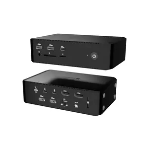 i-tec Thunderbolt5 Quattro Display Docking Station, 5x USB, 2.5 GLAN + Power Delivery 140W i-tec Thunderbolt5 Quattro Display Docking Station, 5x USB, 2.5 GLAN + Power Delivery 140W