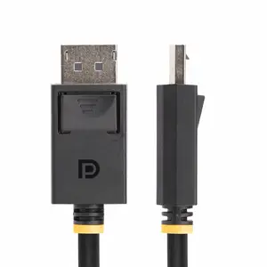 StarTech 1m DisplayPort 2.1 Kabel, VESA-zertifiziert DP80 DisplayPort Kabel, UHBR20/HDR/DSC 1.2a/HDCP 2.2, 16K/8K 60Hz, DP Kabel StarTech 1m DisplayPort 2.1 Kabel, VESA-zertifiziert DP80 DisplayPort Kabel, UHBR20/HDR/DSC 1.2a/HDCP 2.2, 16K/8K 60Hz, DP Kabel