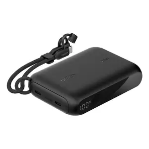 BoostCharge USB-C Power Delivery Powerbank mit Display 10.000mAh, 20 W, schwarz BoostCharge USB-C Power Delivery Powerbank mit Display 10.000mAh, 20 W, schwarz
