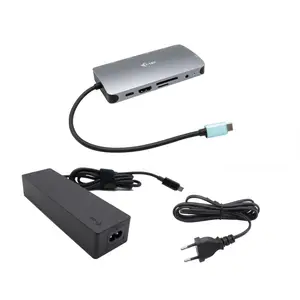 i-tec USB-C Metal Nano Dock HDMI/VGA with LAN + Power Delivery 100W + Charger 100W (bundle) i-tec USB-C Metal Nano Dock HDMI/VGA with LAN + Power Delivery 100W + Charger 100W (bundle)