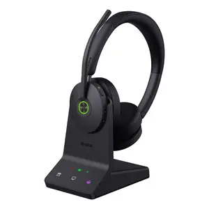 WH68 Teams Headset Bluetooth Schwarz WH68 Teams Headset Bluetooth Schwarz