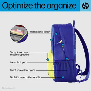 Campus Rucksack (blau), 39,6 cm (15.6"), Notebook-Gehäuse, Polyester, Hartschaumstoff Campus Rucksack (blau), 39,6 cm (15.6"), Notebook-Gehäuse, Polyester, Hartschaumstoff