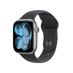 Apple Watch Series 11 GPS + Cellular 46mm Space Grey Aluminium Case with Black Sport Band M/L Apple Watch Series 11 GPS + Cellular 46mm Space Grey Aluminium Case with Black Sport Band M/L